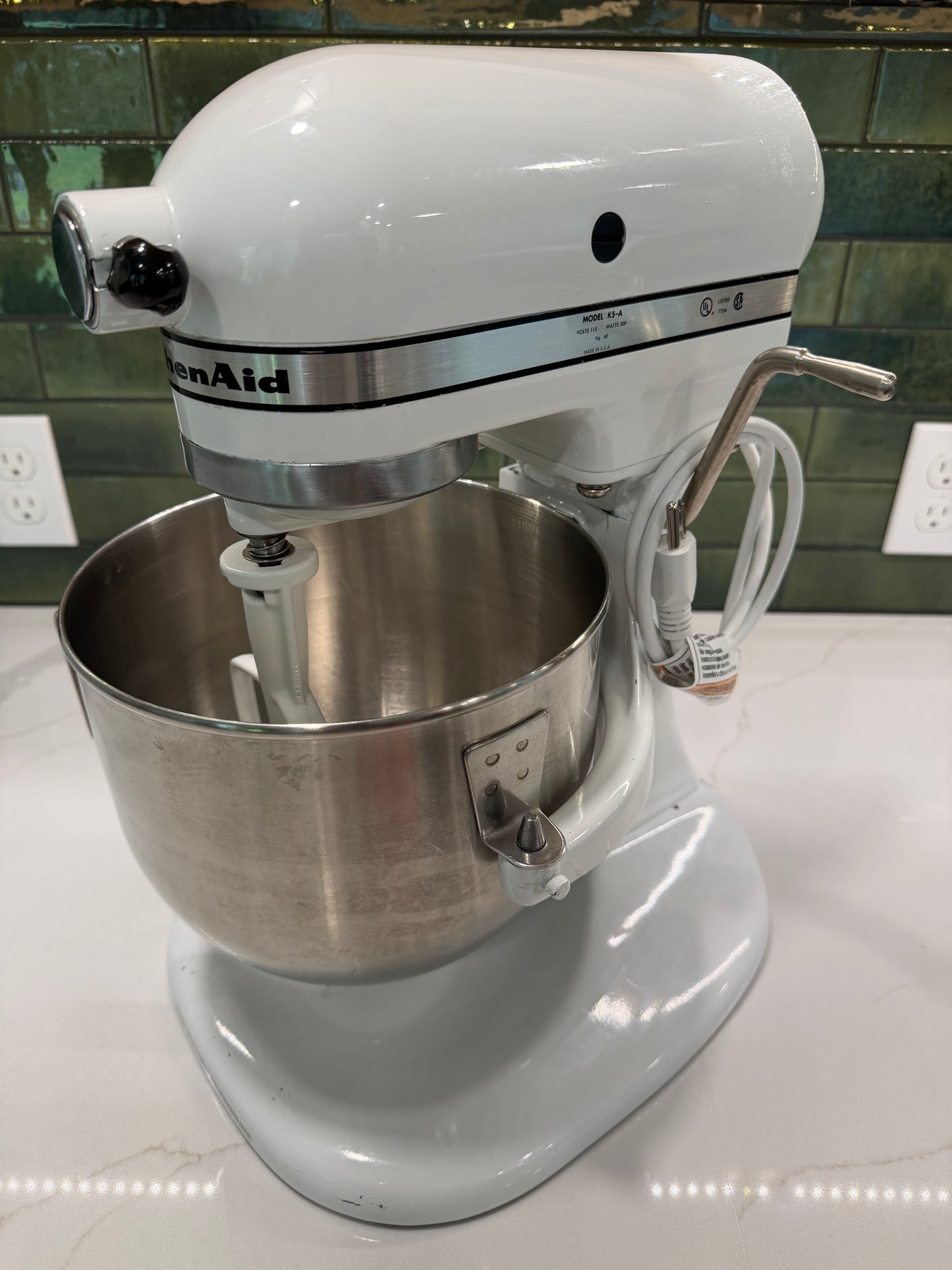 1978 Hobart K5-A: 5 Quart Bowl Lift Mixer
