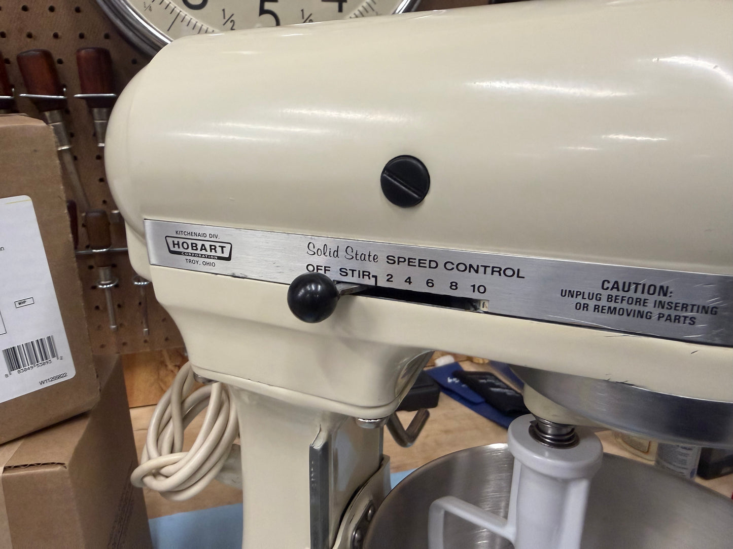1983 Hobart-era K5SS - 5 Quart Bowl Lift Mixer (New Bowl & Accessories!)