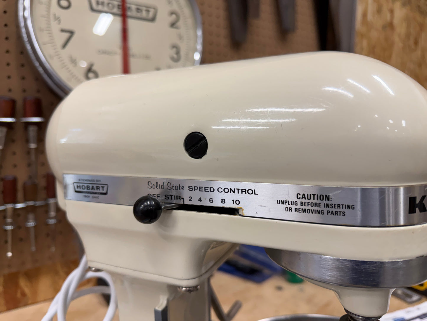 1984 Hobart-era K5SS - 5 Quart Bowl Lift Mixer