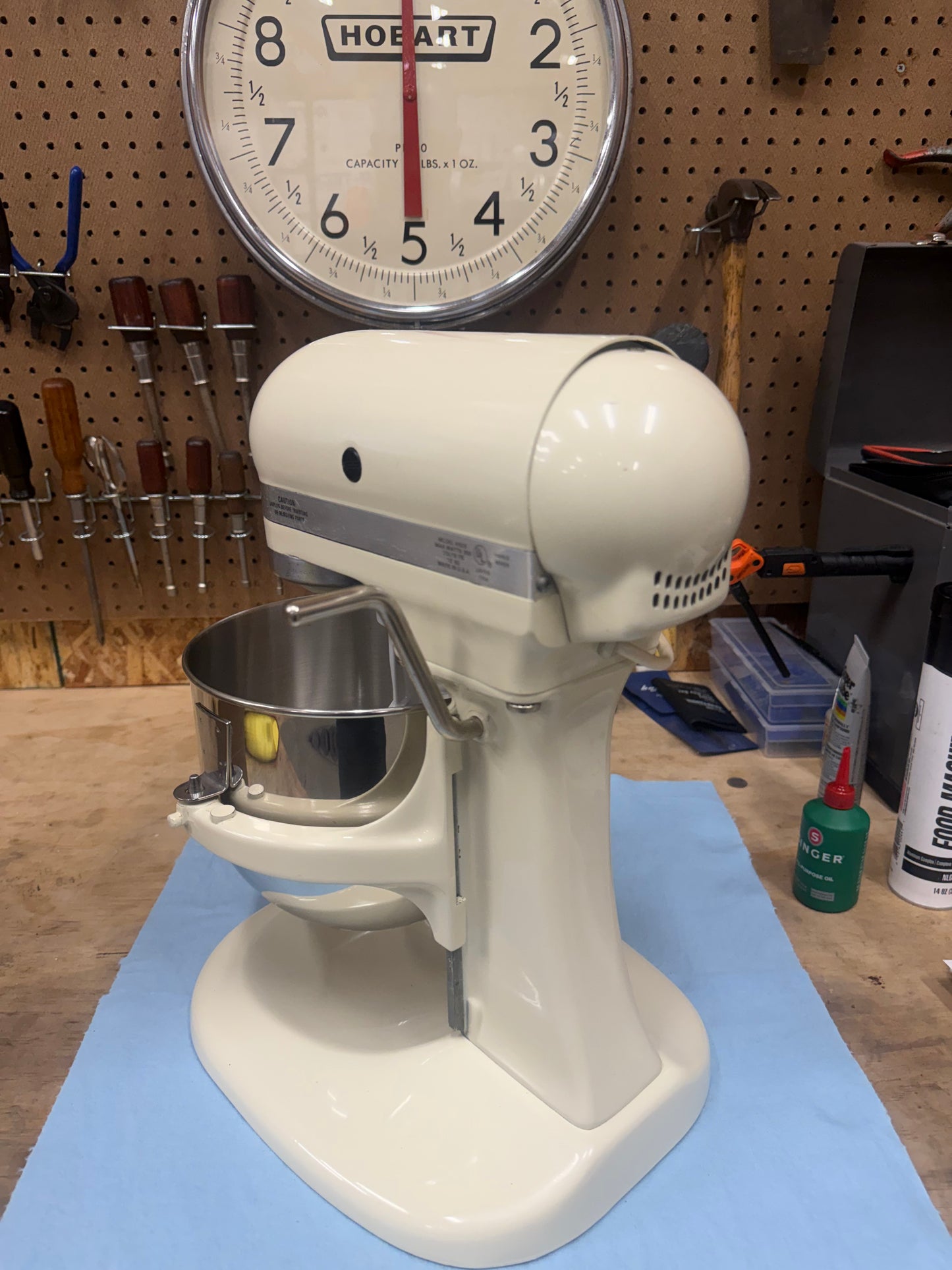 1983 Hobart-era K5SS - 5 Quart Bowl Lift Mixer (New Bowl & Accessories!)