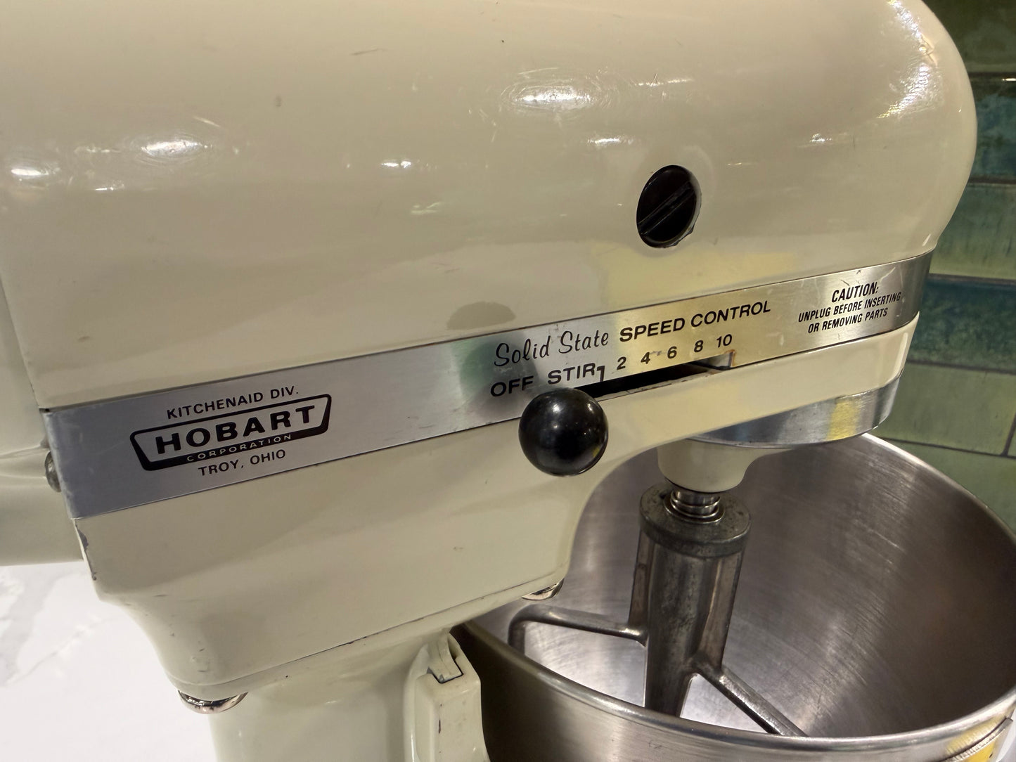 1984 Hobart-era K5SS - 5 Quart Bowl Lift Mixer