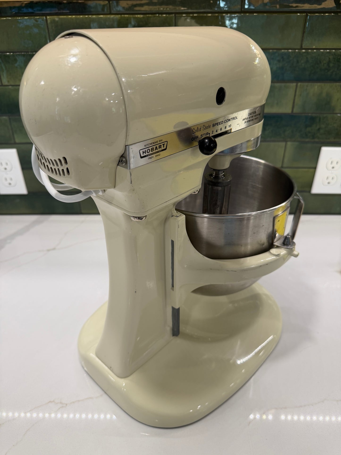 1984 Hobart-era K5SS - 5 Quart Bowl Lift Mixer