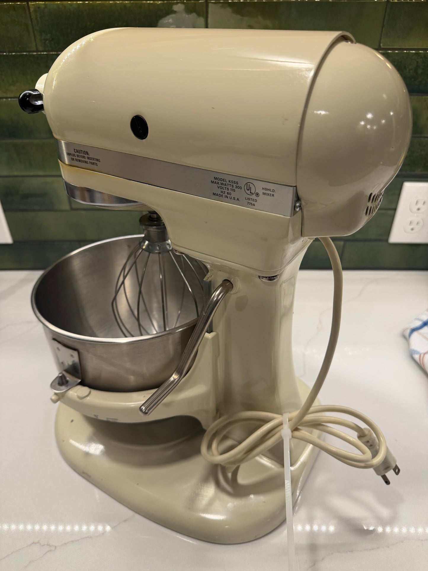 1983 Hobart-era K5SS - 5 Quart Bowl Lift Mixer