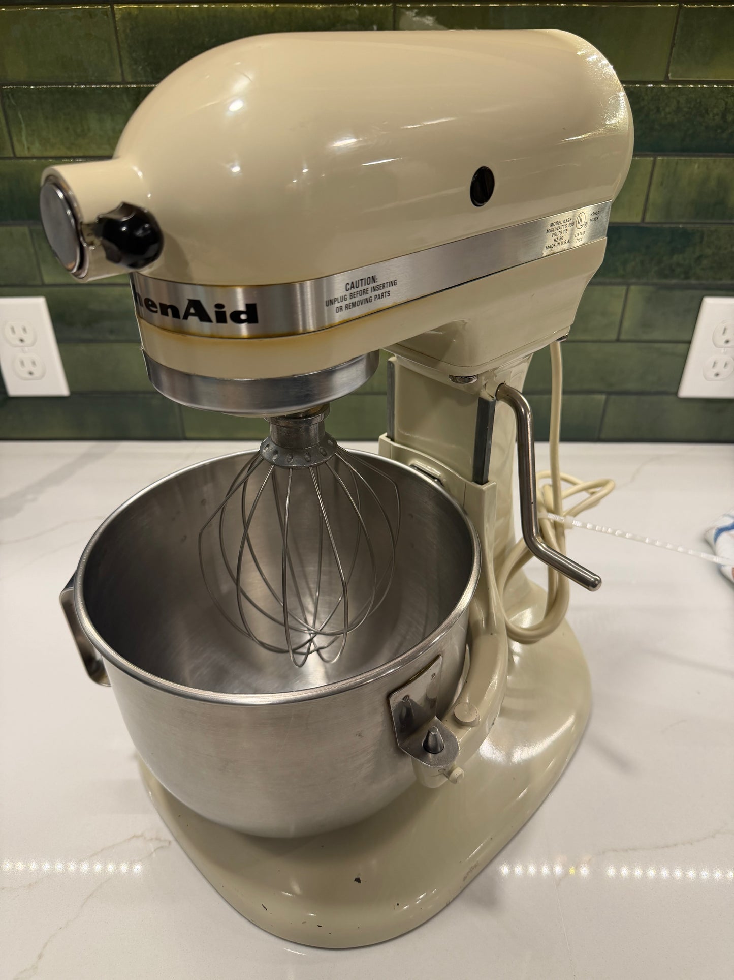 1983 Hobart-era K5SS - 5 Quart Bowl Lift Mixer