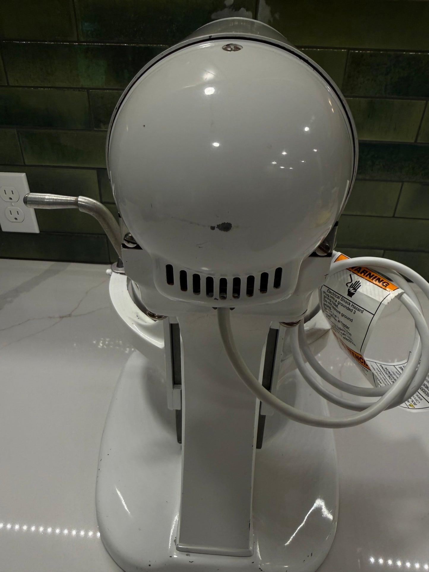1971 Hobart-made K5-A: 5 Quart Bowl Lift Mixer