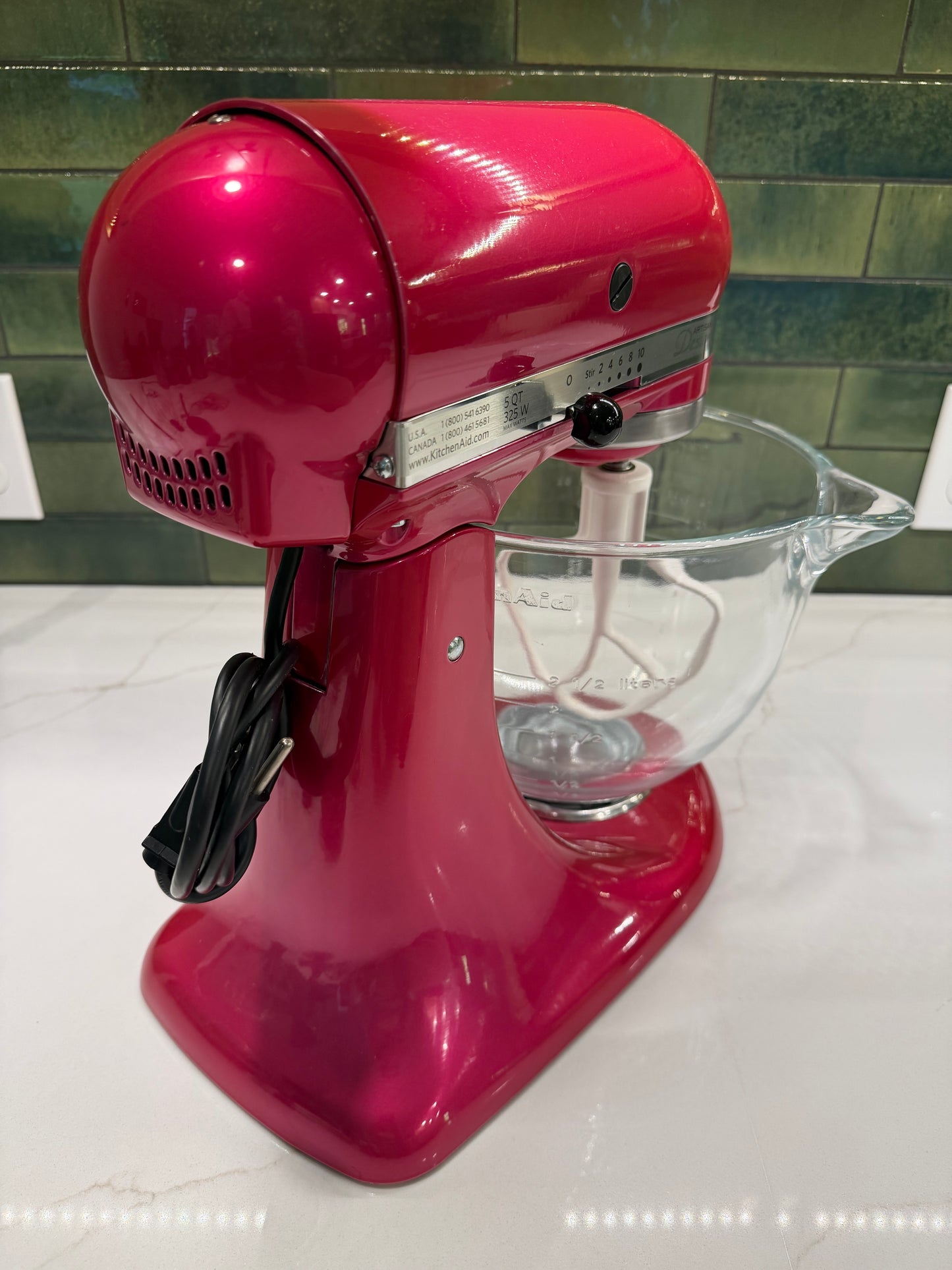 KitchenAid Artisan Design in Raspberry Ice