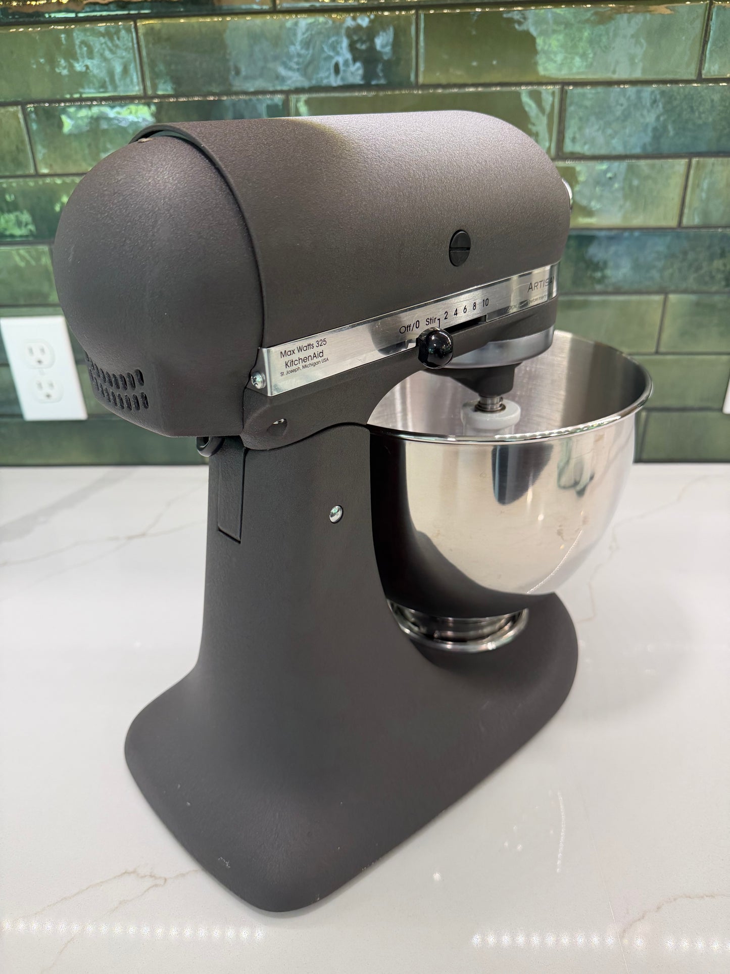 Imperial Gray Artisan 5 Quart KitchenAid Tilt Head Mixer