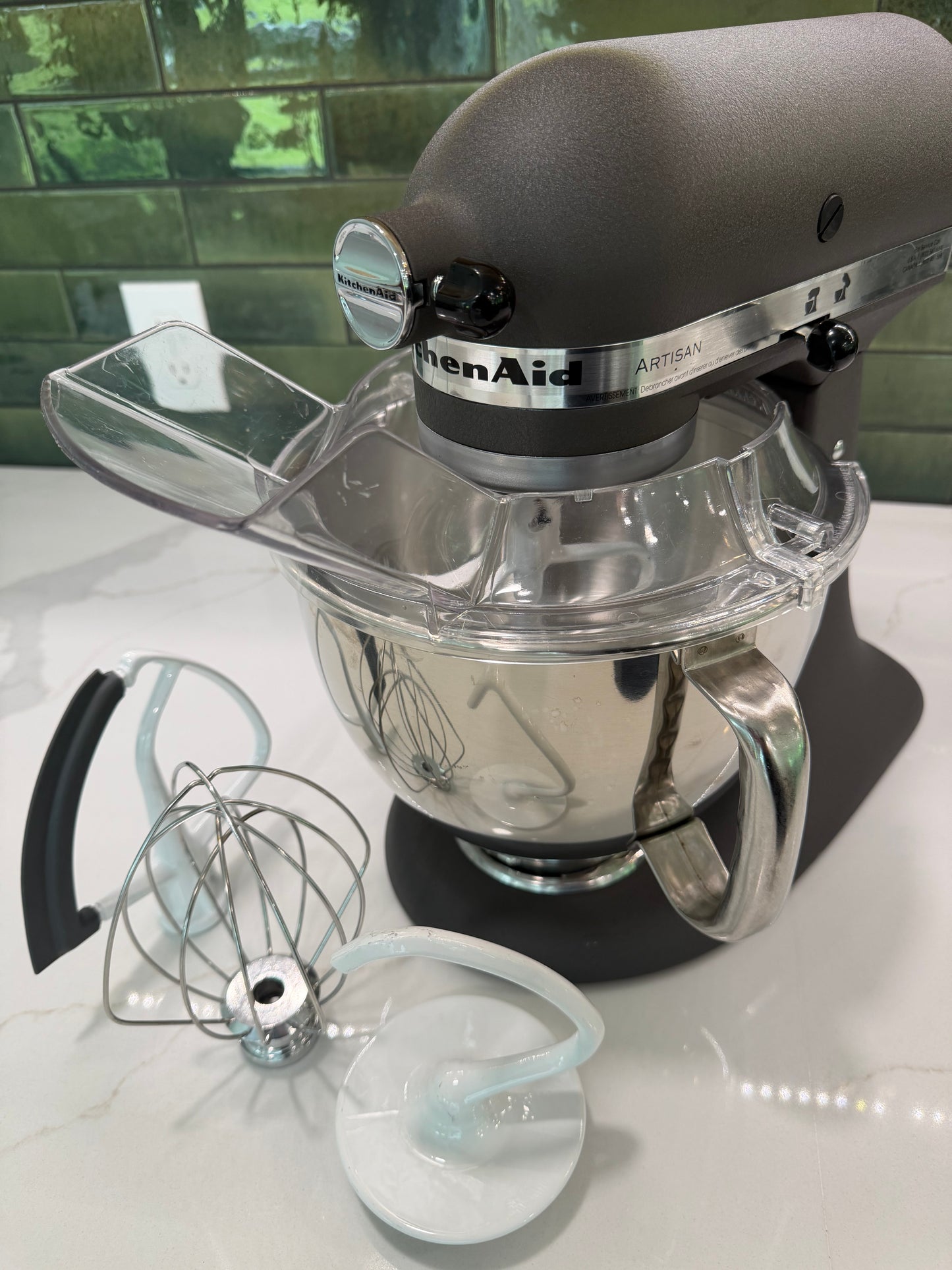 Imperial Gray Artisan 5 Quart KitchenAid Tilt Head Mixer